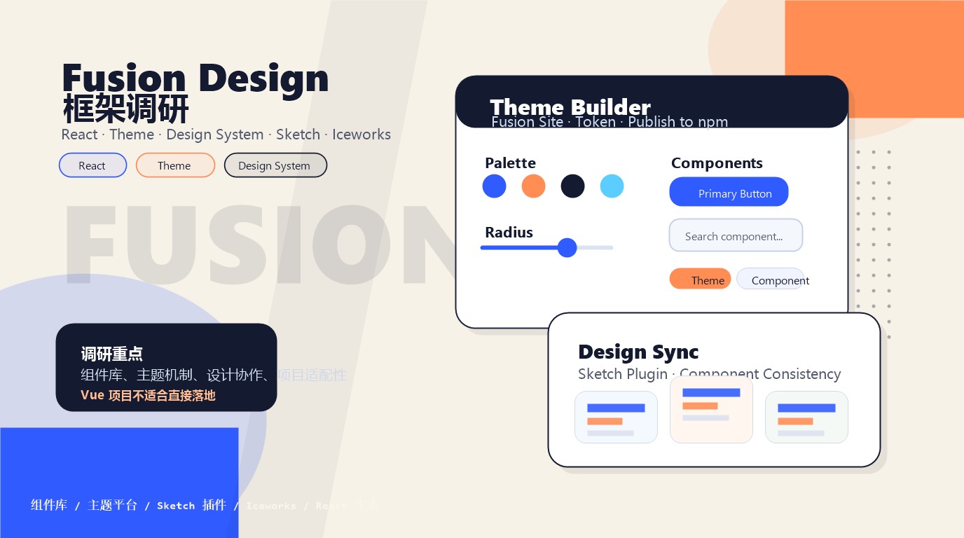 Fusion Design 框架调研